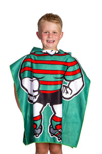 South Sydney Rabbitohs Mascot Hooded Towel