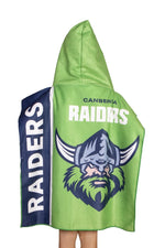 Load image into Gallery viewer, Canberra Raiders Mascot Hooded Towel
