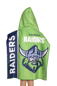 Canberra Raiders Mascot Hooded Towel
