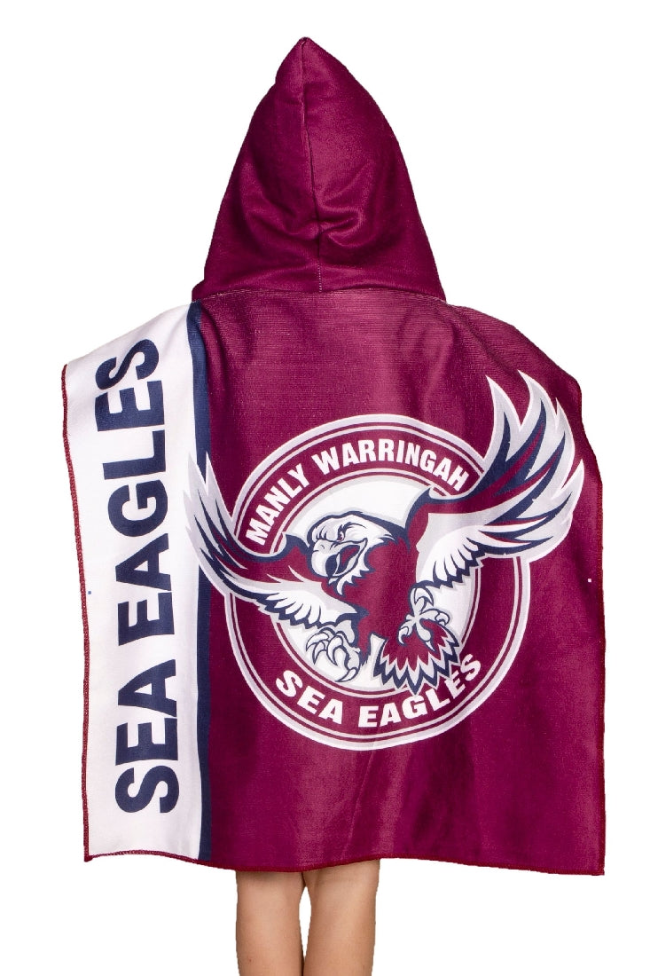 Manly Sea Eagles Mascot Hooded Towel