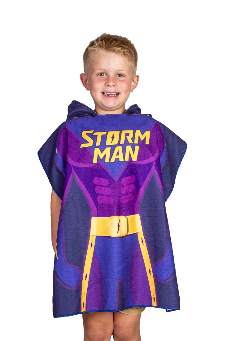 Melbourne Storm Mascot Hooded Towel