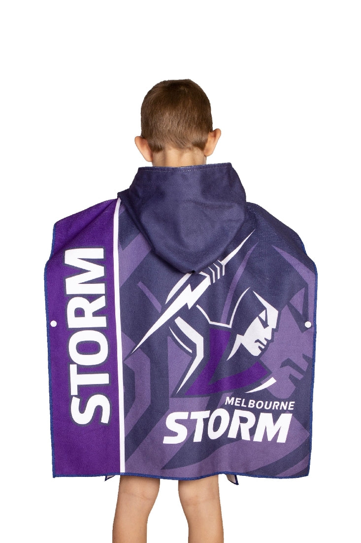 Melbourne Storm Mascot Hooded Towel