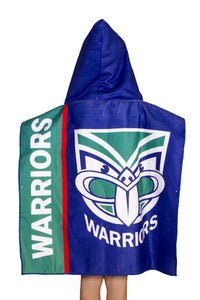 New Zealand Warriors Mascot Hooded Towel