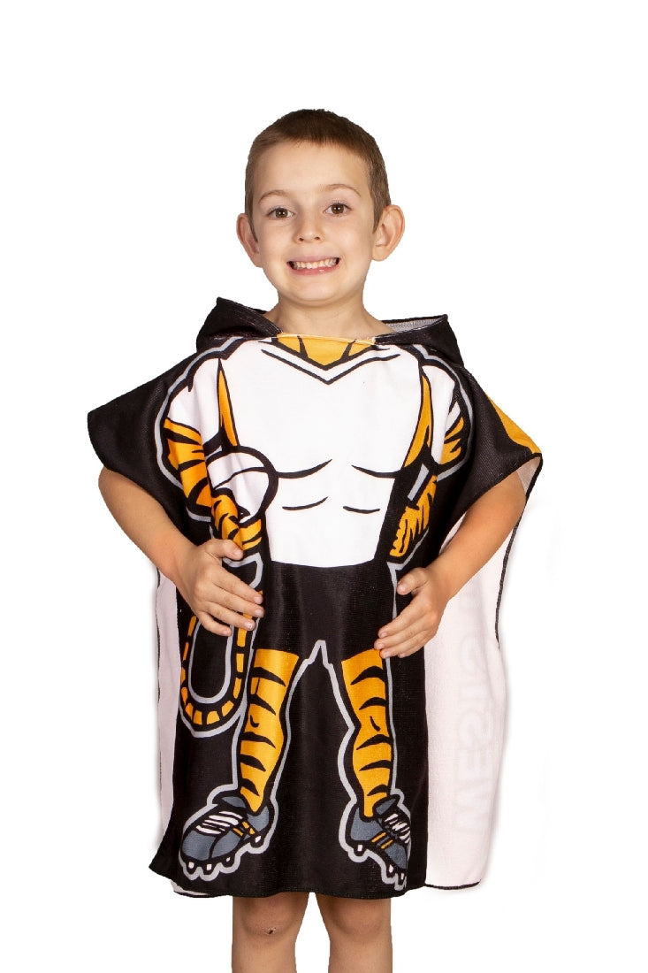 Wests Tigers Mascot Hooded Towel