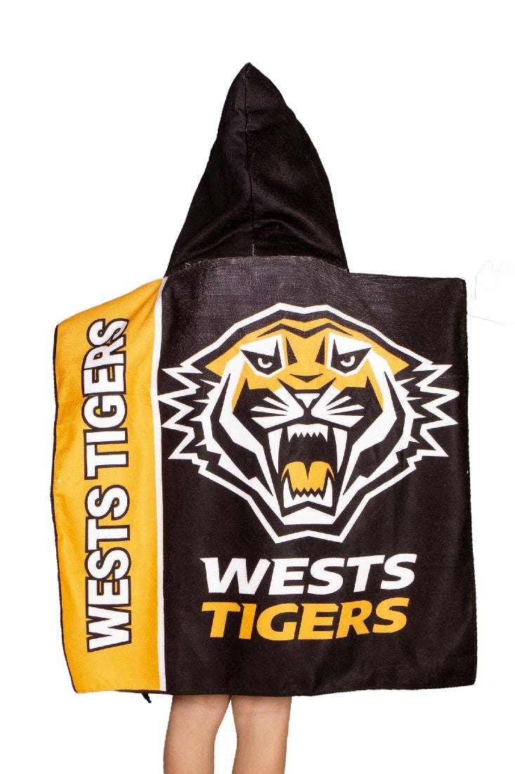 Wests Tigers Mascot Hooded Towel