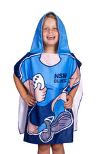 Load image into Gallery viewer, NSW State of Origin Mascot Hooded Towel
