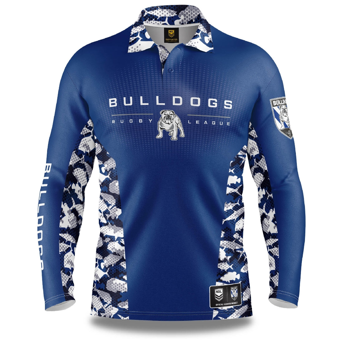 Canterbury Bulldogs Fishing Shirt