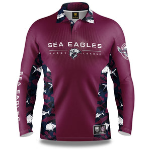 Manly Sea Eagles Fishing Shirts
