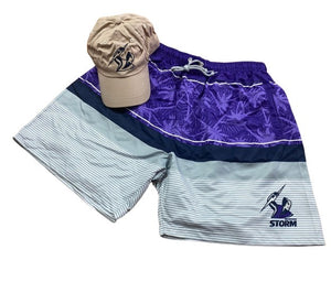 Melbourne Storm Shorts & Cap Pack