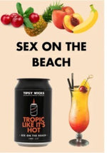 Load image into Gallery viewer, Tipsy Wicks Candle - Tropic Like its Hot
