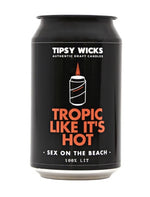 Load image into Gallery viewer, Tipsy Wicks Candle - Tropic Like its Hot
