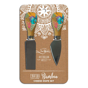 Colourful Guineas Knives Set
