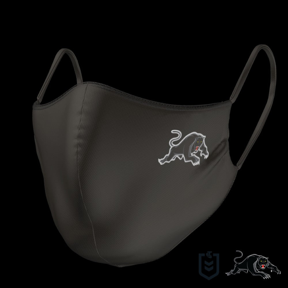 Panthers Face Mask - Small Adult