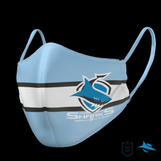 Sharks Face Mask - Small