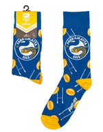 Load image into Gallery viewer, Parramatta Eels Foot-ies Socks
