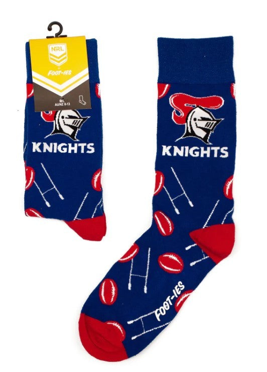 Newcastle Knights Foot-ies Socks
