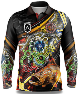 Indigenous All Stars Youth Fishing Shirt - Main Image
