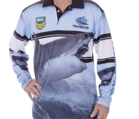 Cronulla Sharks Fishing Shirt