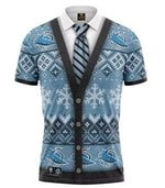 Load image into Gallery viewer, Cronulla Sharks Ugly Polo
